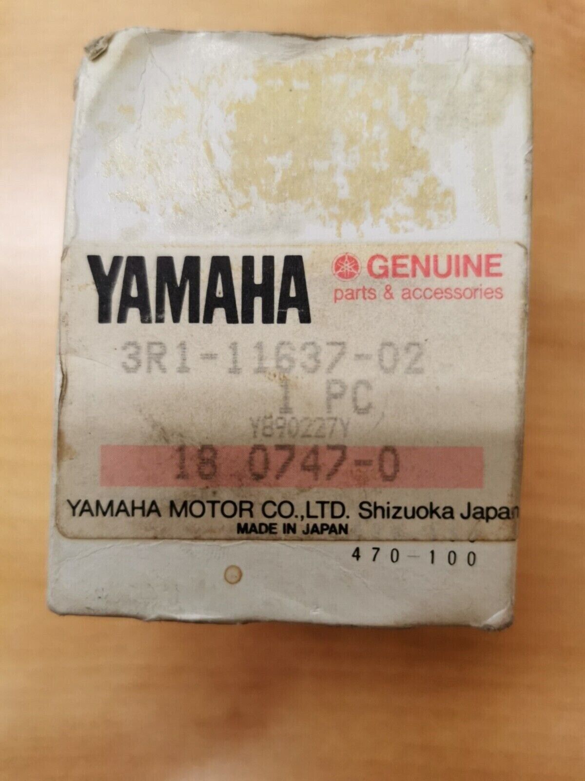 NOS YAMAHA YZ80 1980 PISTON 3 O/S 0.75 3R1-11637-02-00 Y45