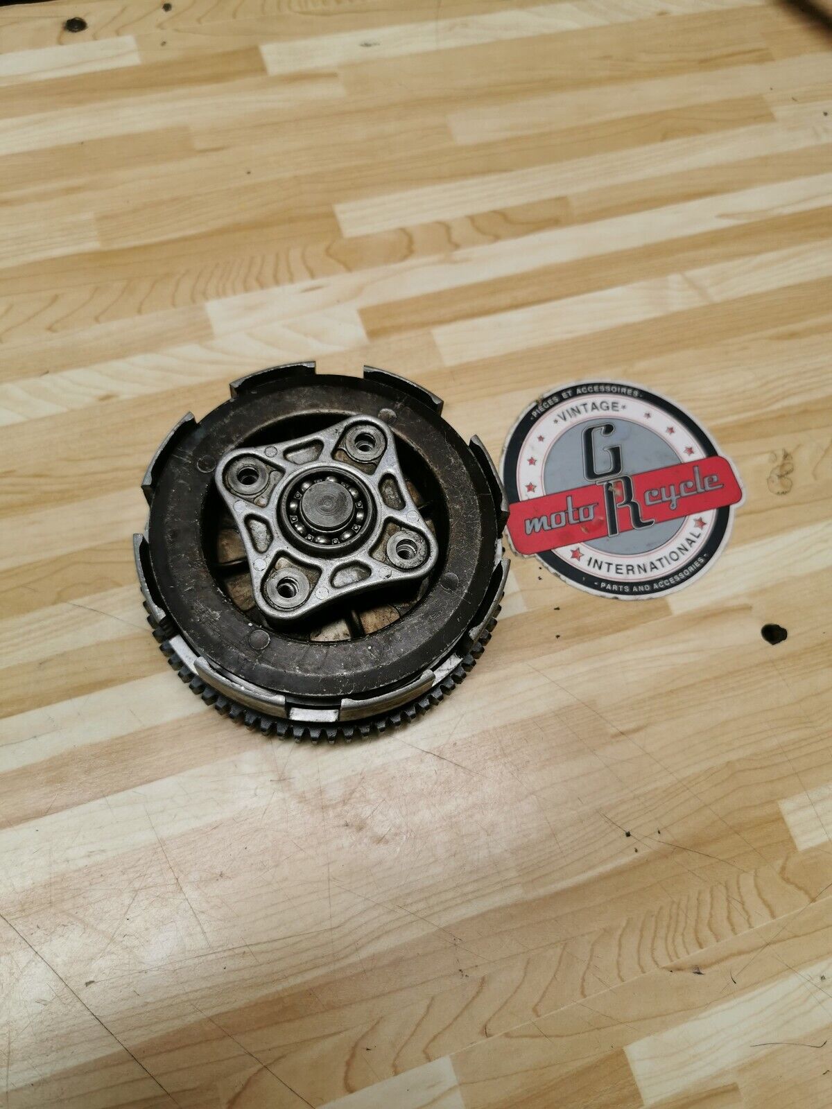 Honda XR80 1983 clutch basket hub pressure plate 22100-149-000 22121-115-010 2