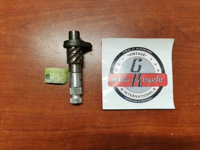 NOS Yamaha DS7 R5 RD250 RD350 KICK AXLE 278-15660-01-00 SUB 278-15660-00-00 Y122