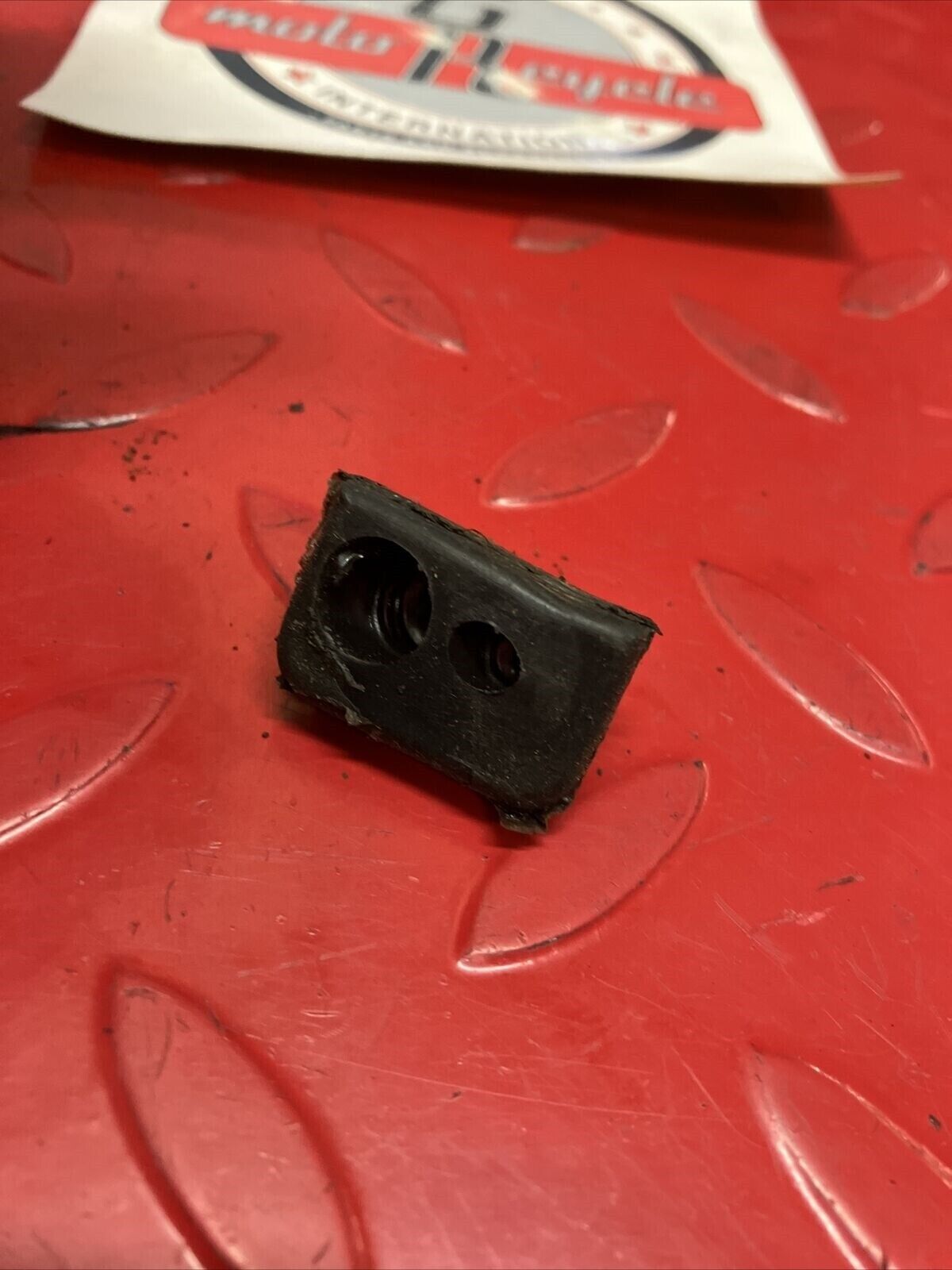 Yamaha DT250 1977 Oil pump cable pipe holder rubber grommet guide DT400 YZ25