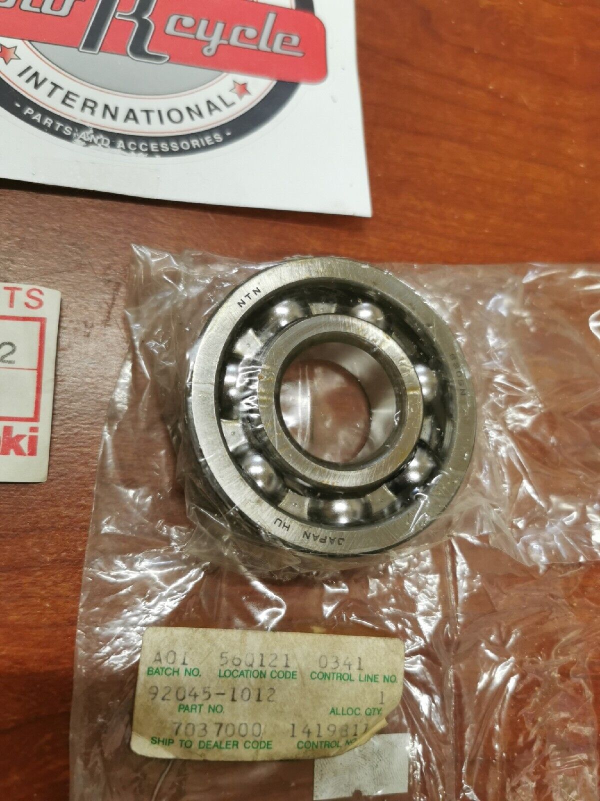 NOS Kawasaki 1981 1982 1987 1988 KZ305 BEARING-BALL #6305N 92045-1012 K25