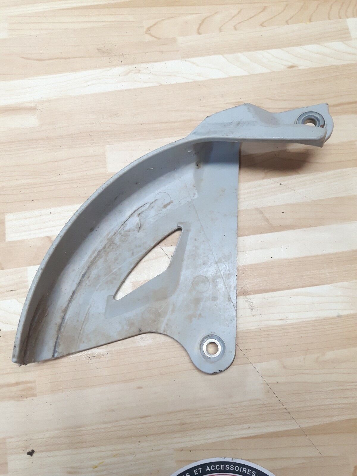 Yamaha YZ250F 2007 rear brake disk guard rotor protector