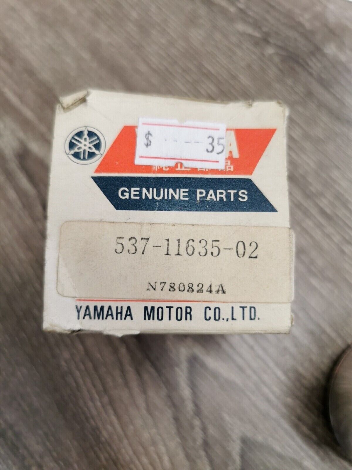 NOS YAMAHA YZ125 MX125 1974 - 1977 PISTON 1 O/S 0.25 537-11635-02-00 Y53