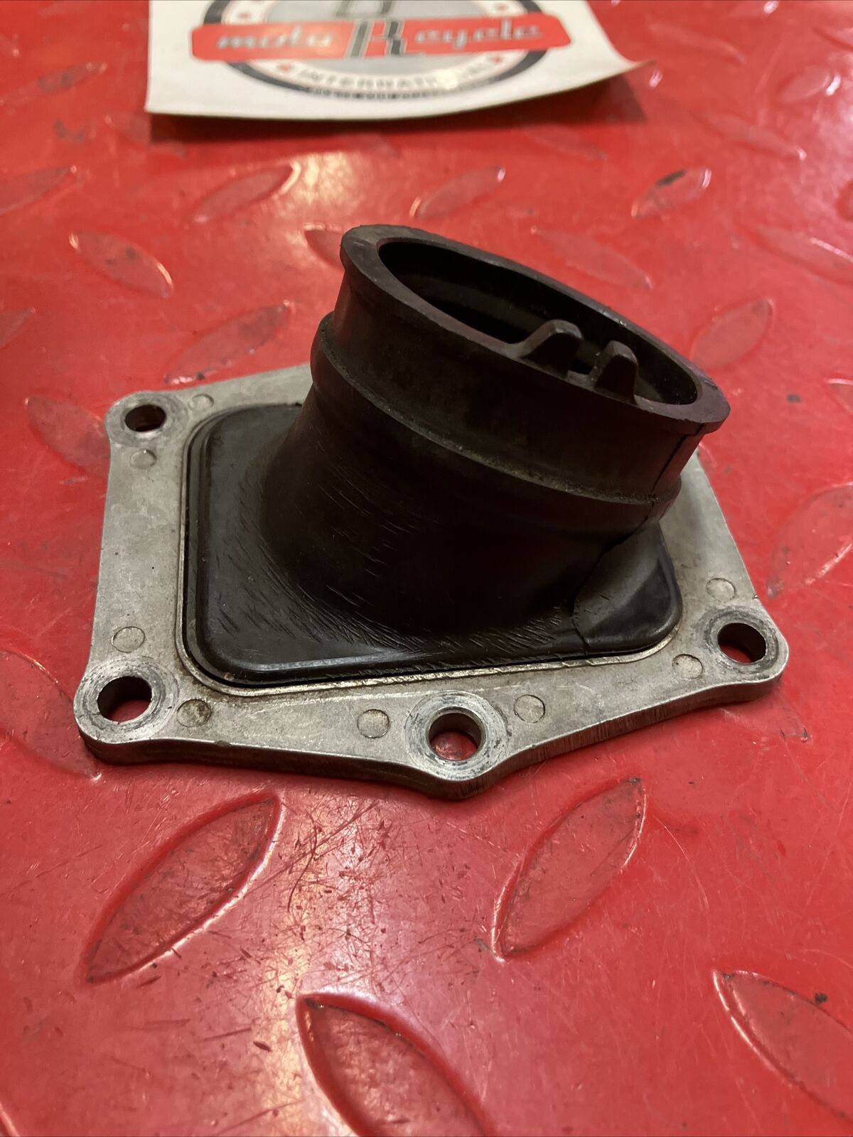 Honda CR250R 1988 intake manifold insulator boot carburetor 1989 2
