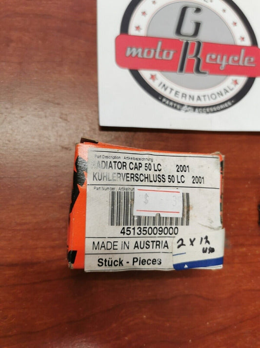 NOS KTM SX50 SX65 RADIATOR CAP 50 LC 1,0 BAR 45135009000 KT3