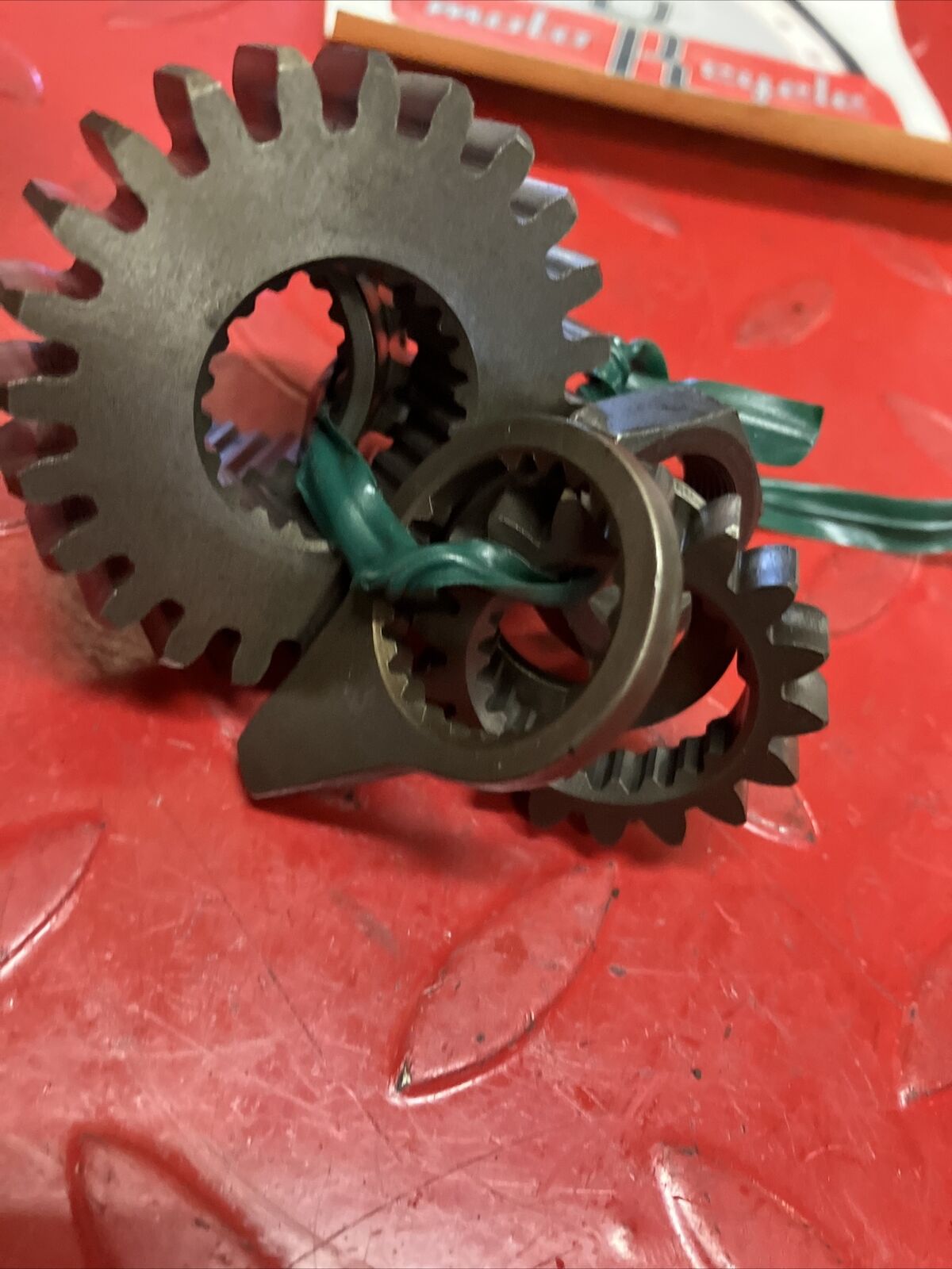 Honda XL350R 1984 crankshaft oil pump primary drive gear timing sprocket rotor