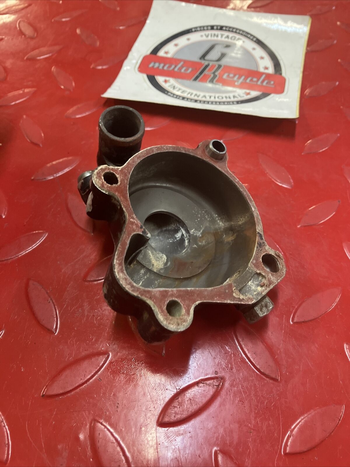Suzuki RM125 1982 waterpump water pump cover 1981 - 1985 2