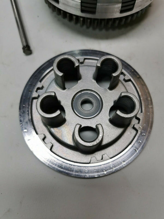 Yamaha YZ250F 2008 complete clutch basket hub pressure plate 5XC-16150-00-00