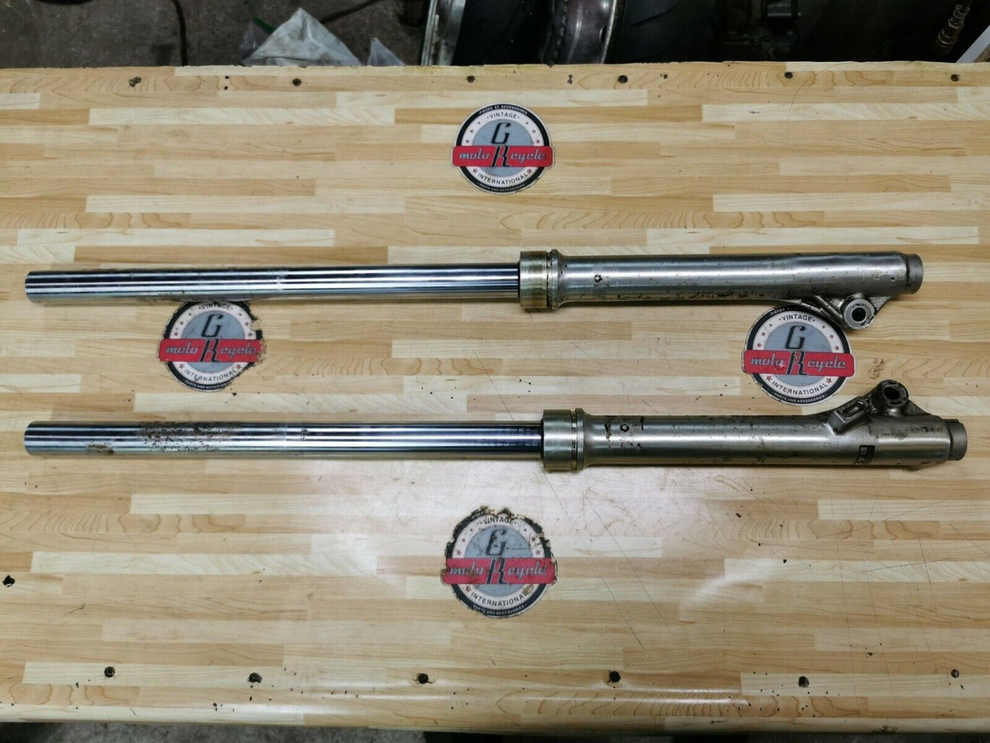 Yamaha DT125 1980 front fork shock absorber suspension MX175 1979 1981