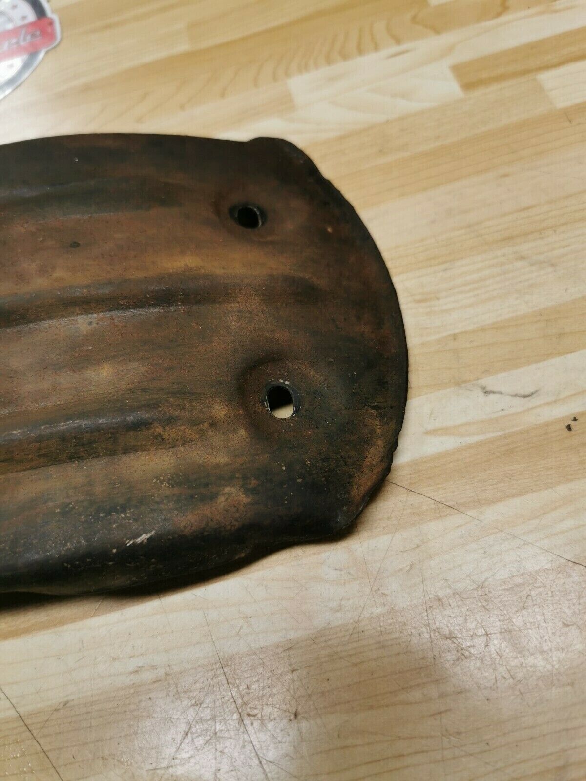 Yamaha CT2 175 1972 engine motor bash guard protector skidplate skid plate