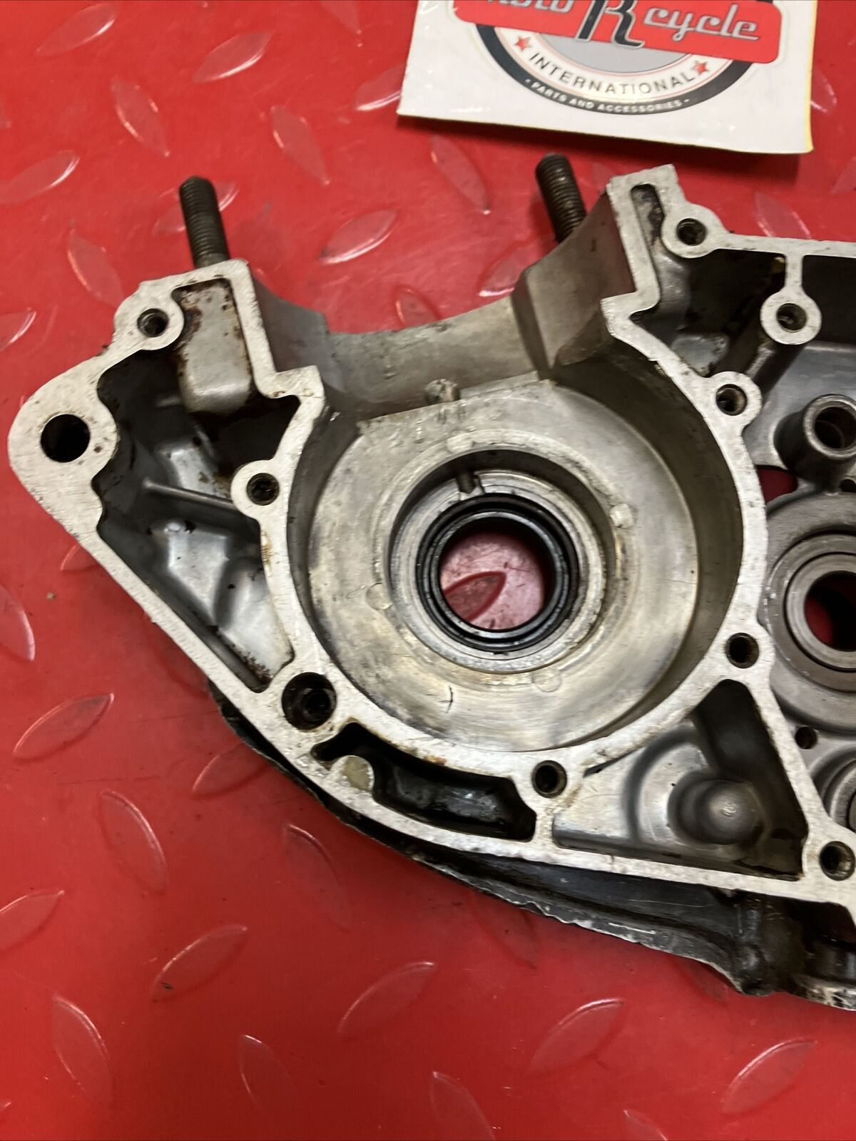 Yamaha YZ125 1977 right crankcase crank case