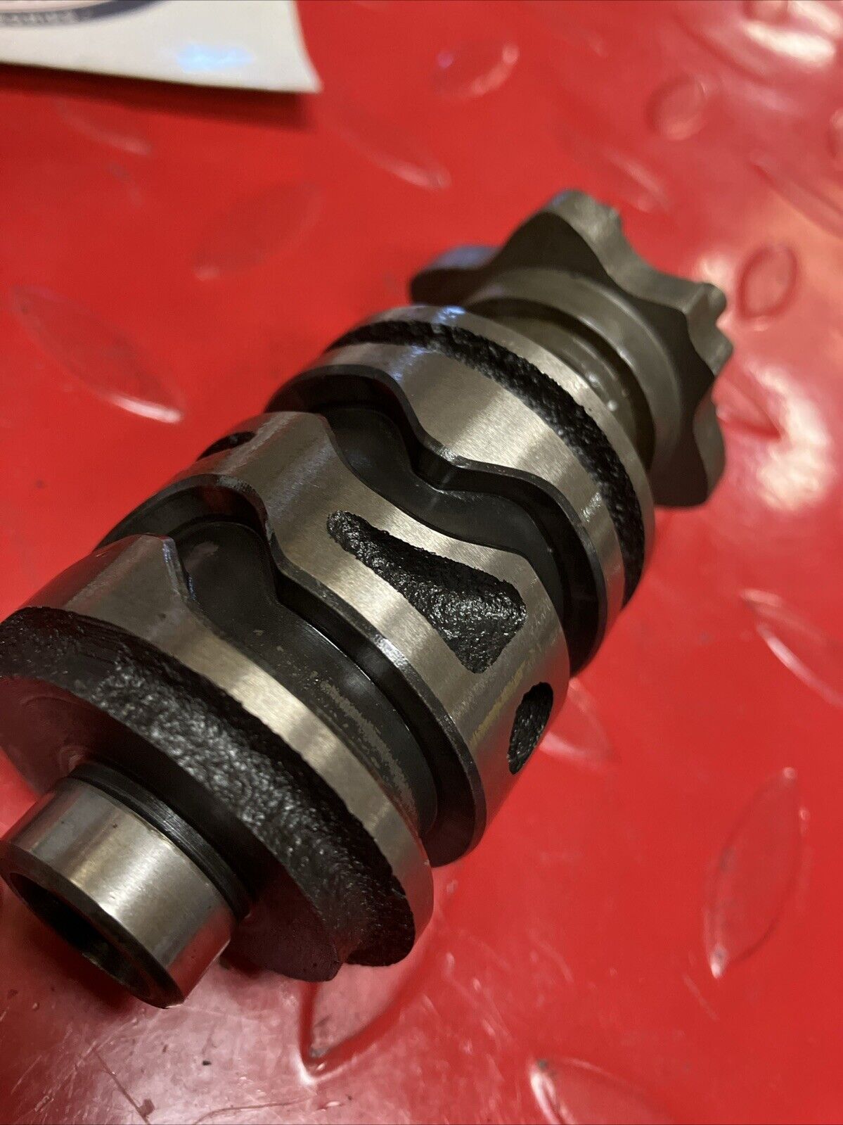 Kawasaki KDX200 1986 gearshift gear shift change mechanism cam drum lever arm 2