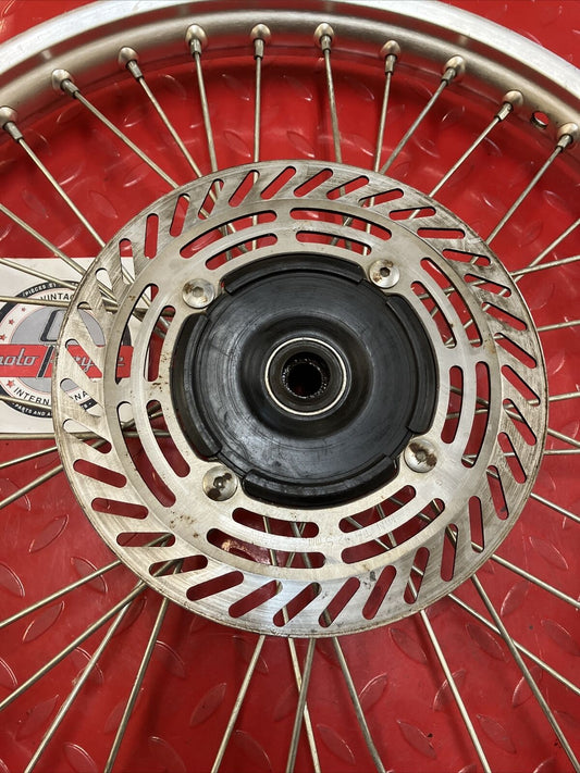 Honda CR125R 1989 Front wheel hub rim CR250R CR500R 44601-KZ4-000