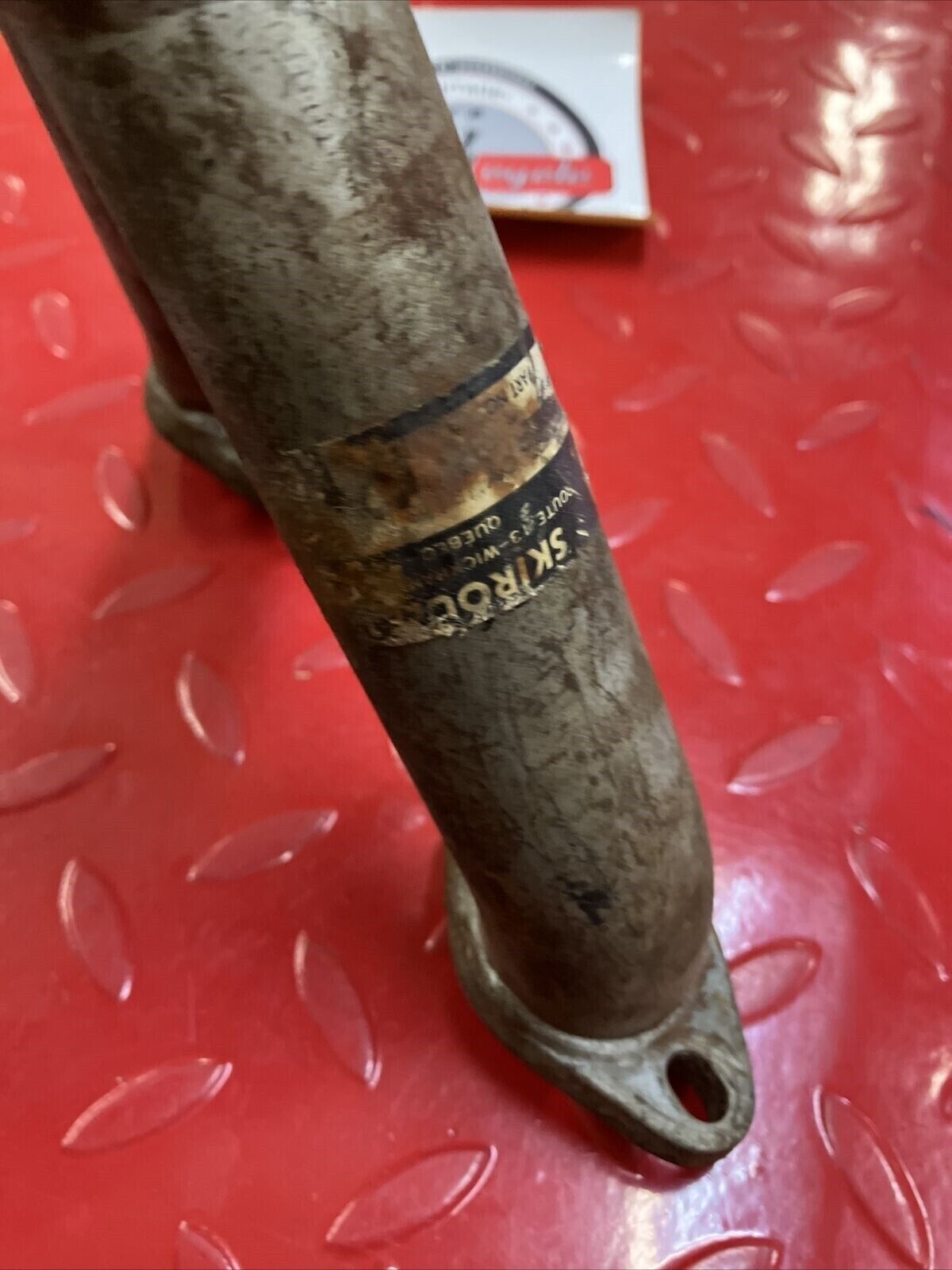 Nos Skiroule Exhaust manifold pipe header SR2