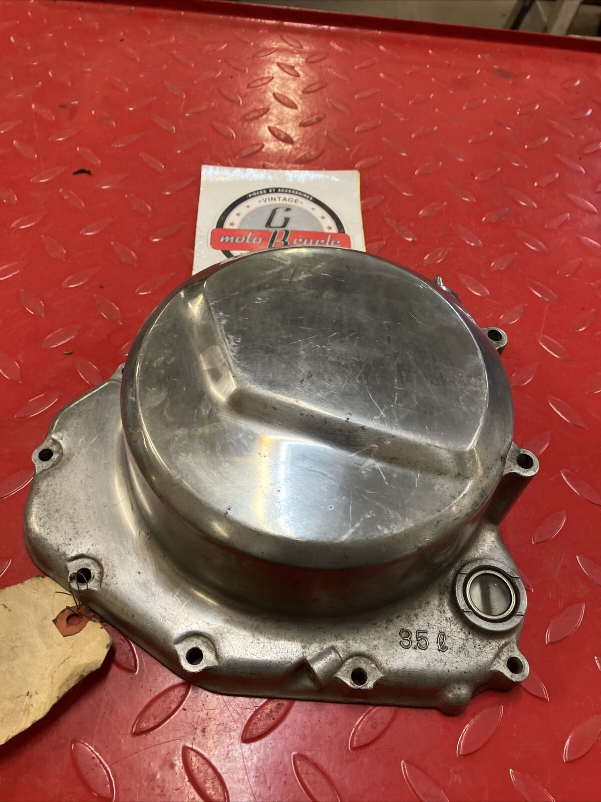 Kawasaki KZ650 KZ750 right crankcase clutch cover U1