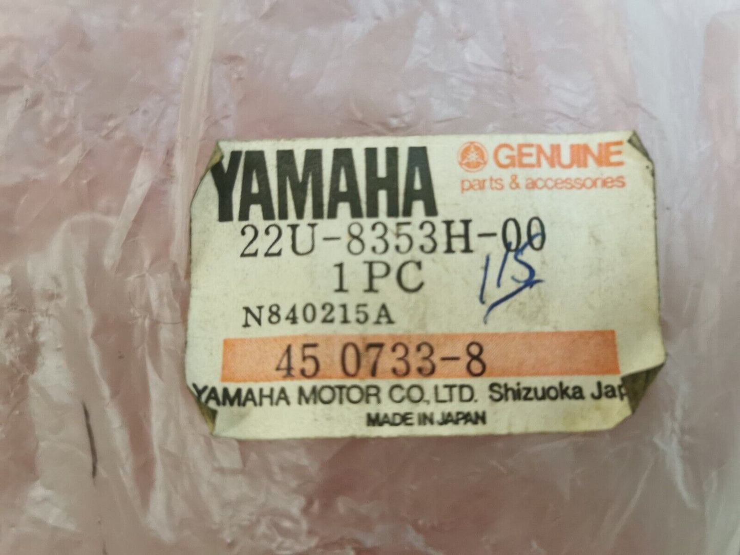 NOS YAMAHA 1983 XV500K Meter Inner Case Cover 22U-8353H-00-00 WHITE   Y14