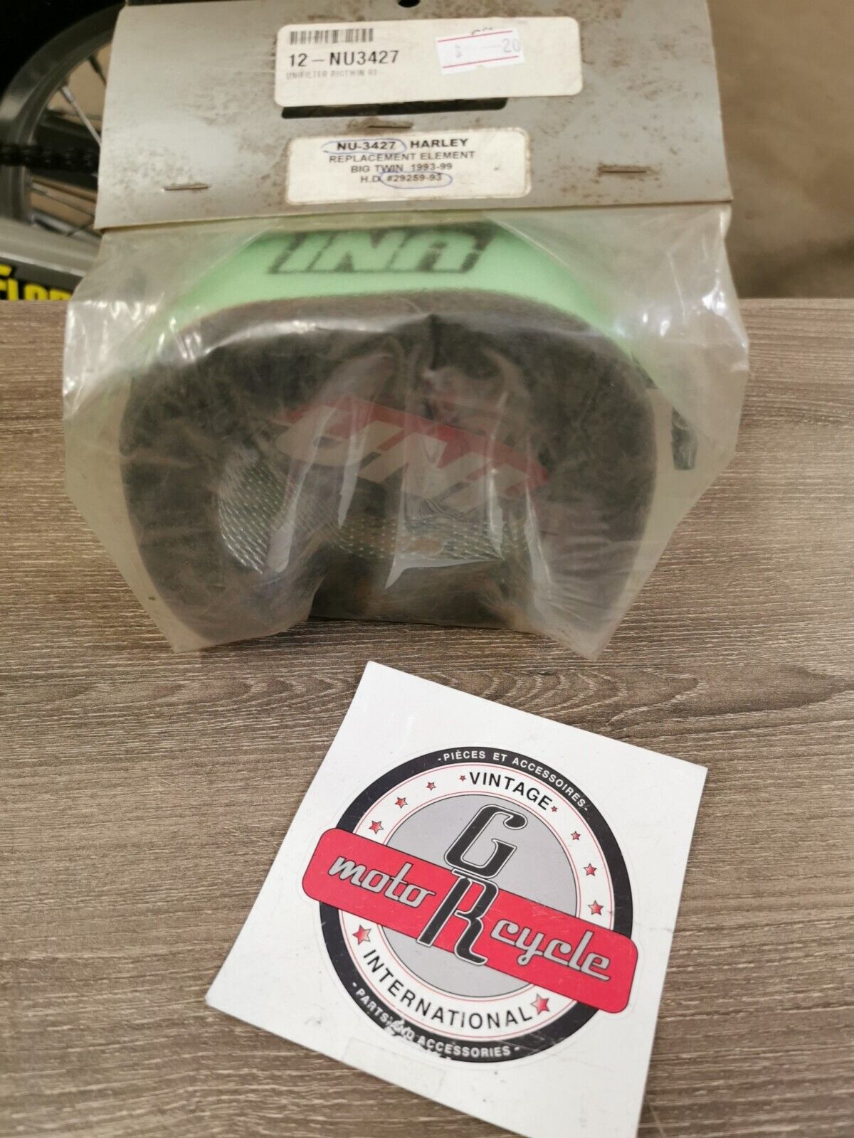 NOS Uni Filter HARLEY DAVIDSON BIG TWIN 1993 - 1999 Air Filter  NU-3427 J36