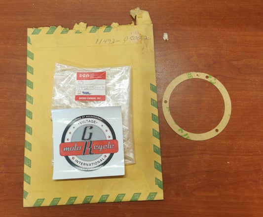 NOS Suzuki RV90 CARBURATOR COVER GASKET 11492-05002 S15