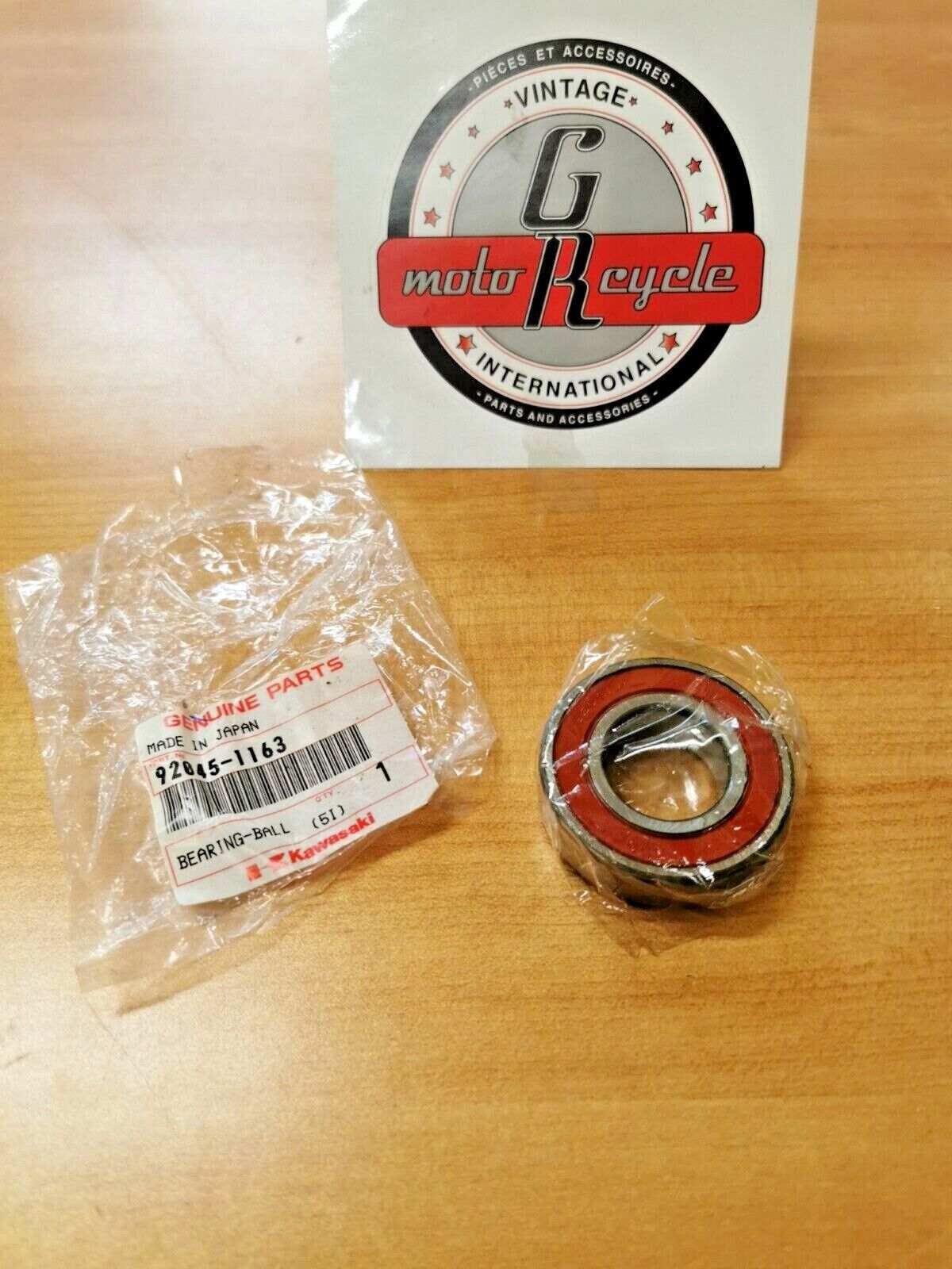 NOS KAWASAKI KLF300 1986 1887 BALL BEARING 92045-1163 K7
