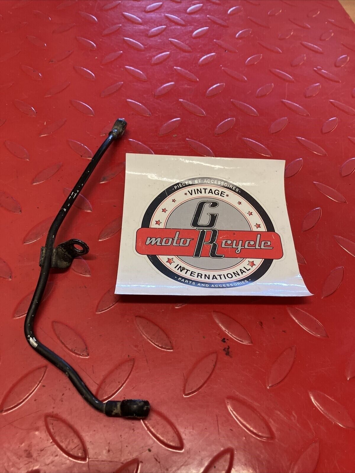 Honda XL350R 1986 oil line pipe passage