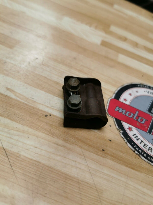 Kawasaki KX80 1990 front brake hose line clamp bracket guide clamp 92037-1362