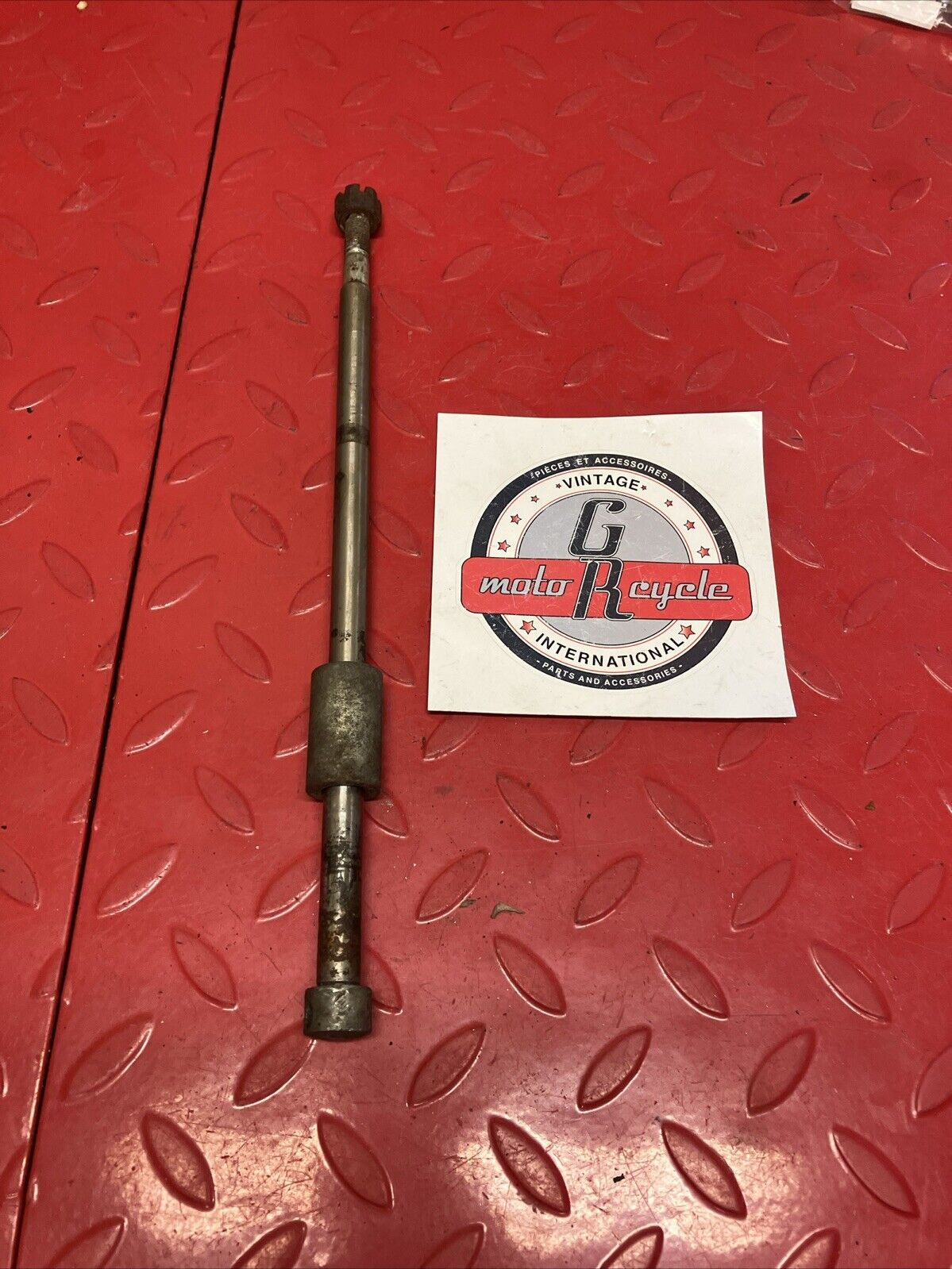 Suzuki RV90 1975 rear wheel axle bolt spacer collar