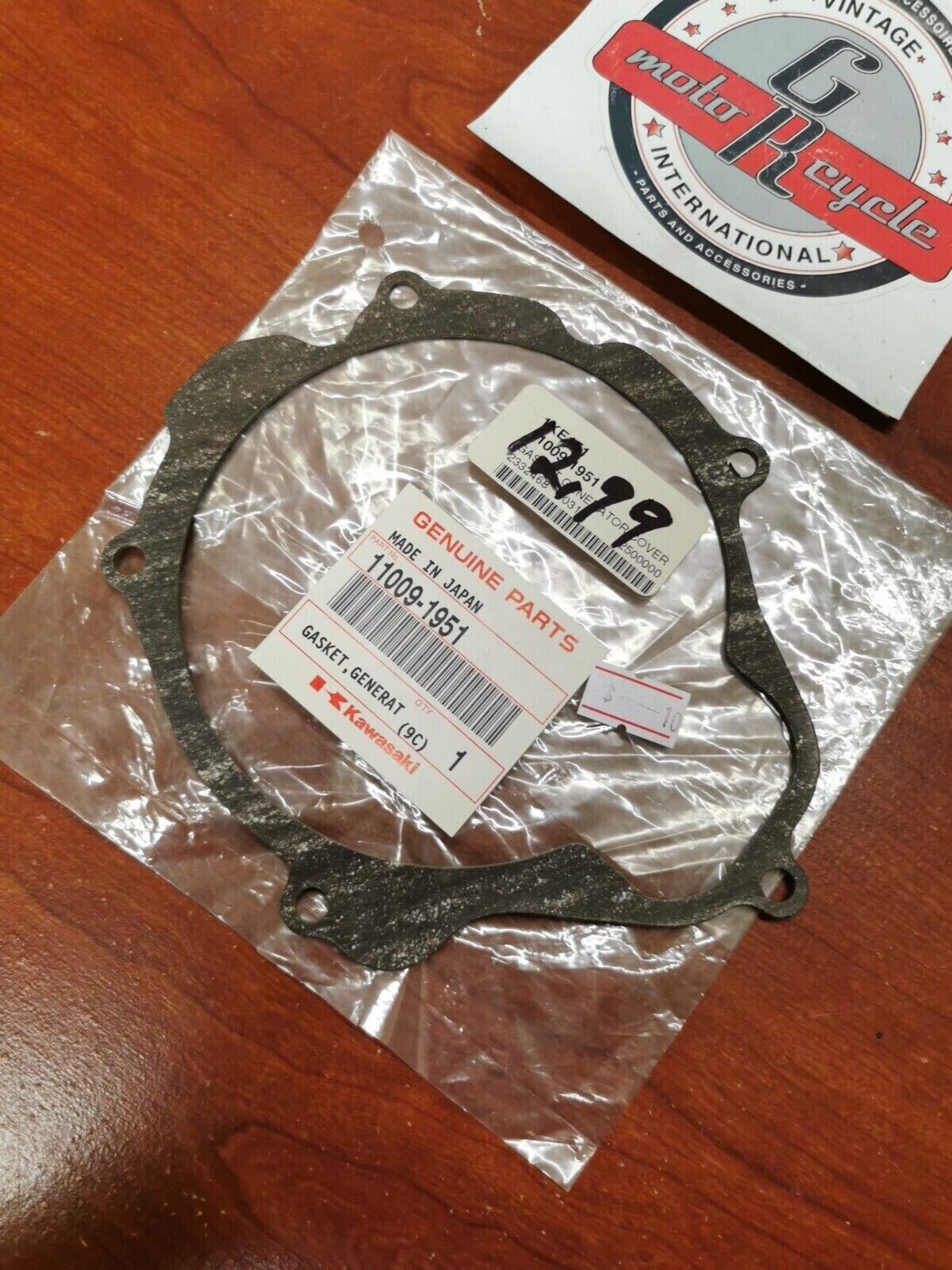 NOS Kawasaki 1992 1993 KX250 GENERATOR COVER GASKET 11009-1951 K36