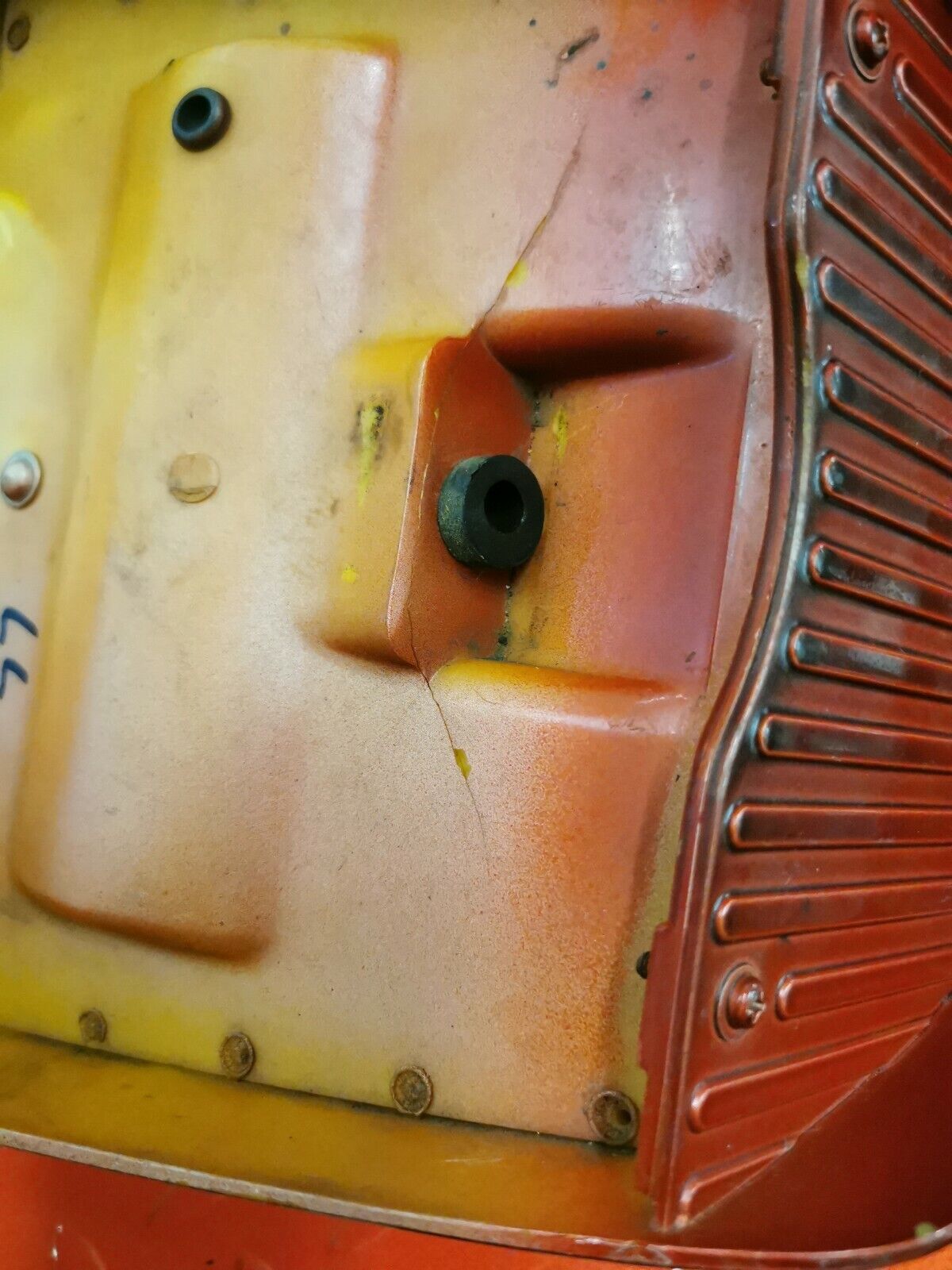 Honda CJ360T 1977 rear seat cowl back tail fairing shroud