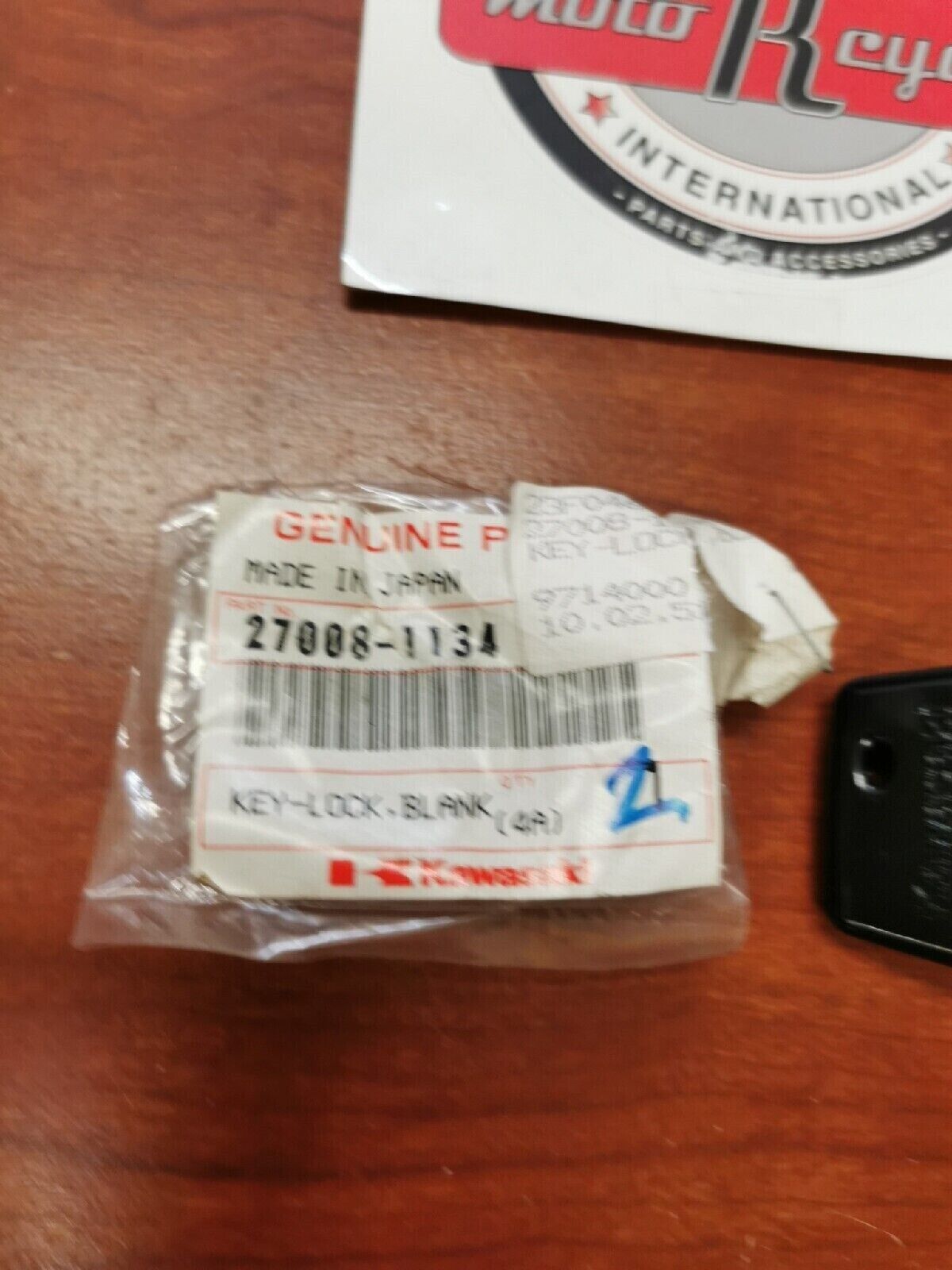 NOS Kawasaki KVF750 KSF450 KVF650 BLANK KEY LOCK 27008-1134 K25