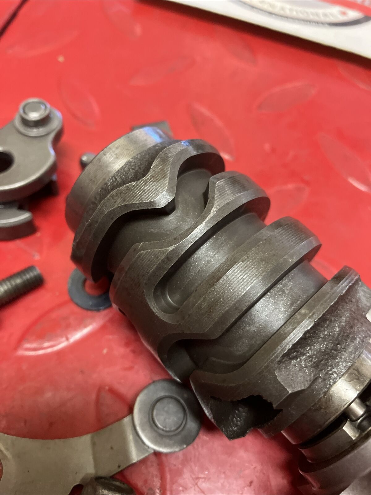 Honda CR125R 1987 gearshift gear shift drum cam