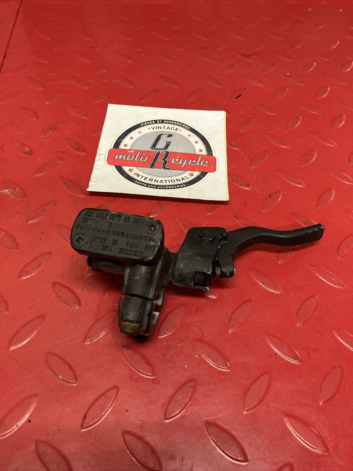 Honda CR125R 1987 Front brake master cylinder CR250R 1986 CR500R