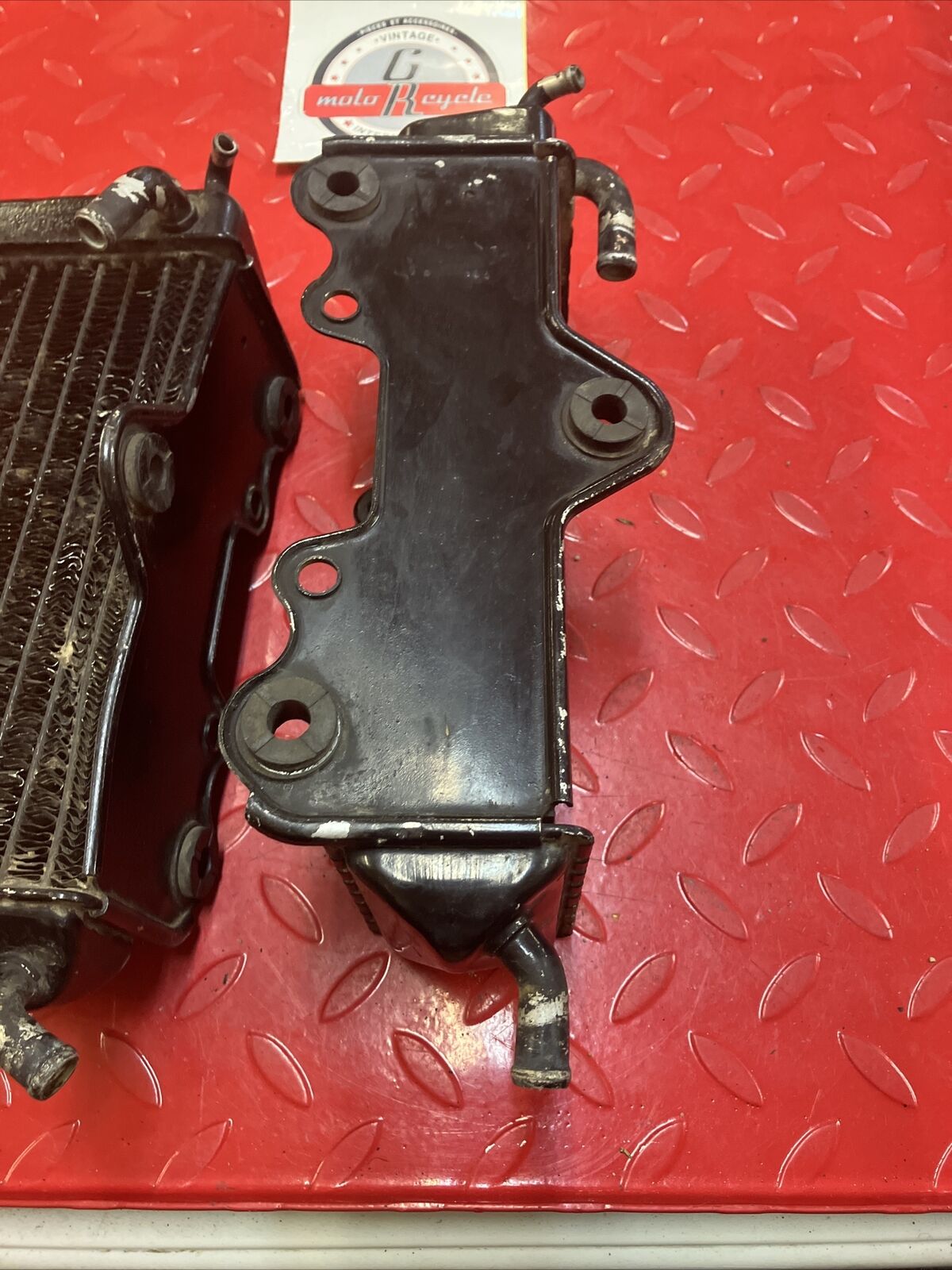 Honda CR250R 1986 Radiator left right 1987 19010-KS7-000 2