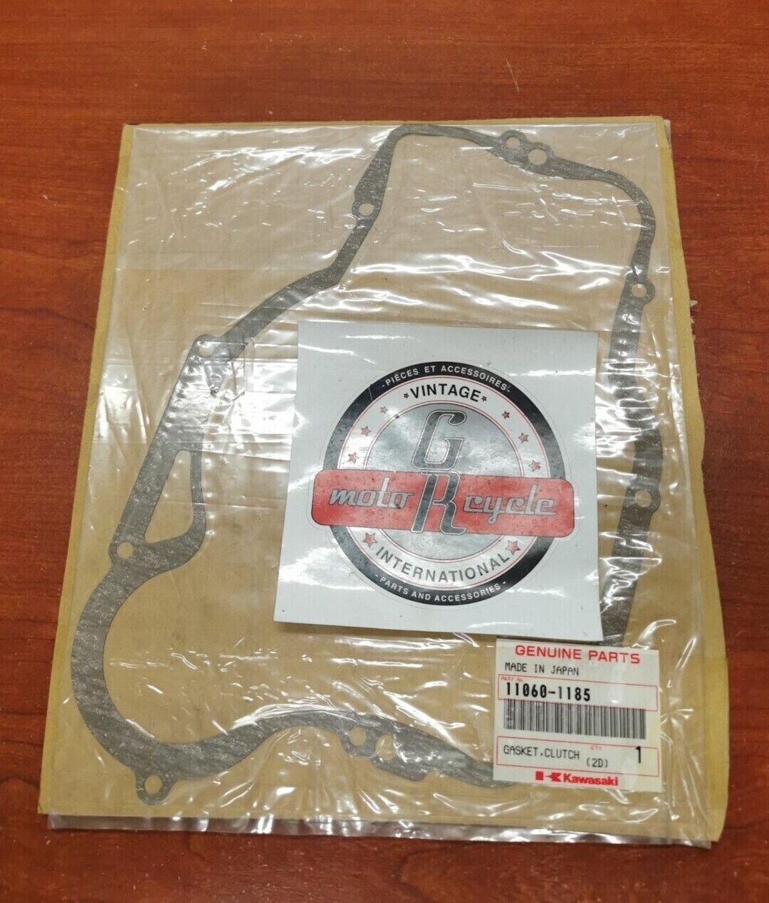 NOS Kawasaki 1992 - 1996 1998 KX250 CLUTCH COVER GASKET 11060-1185 K36