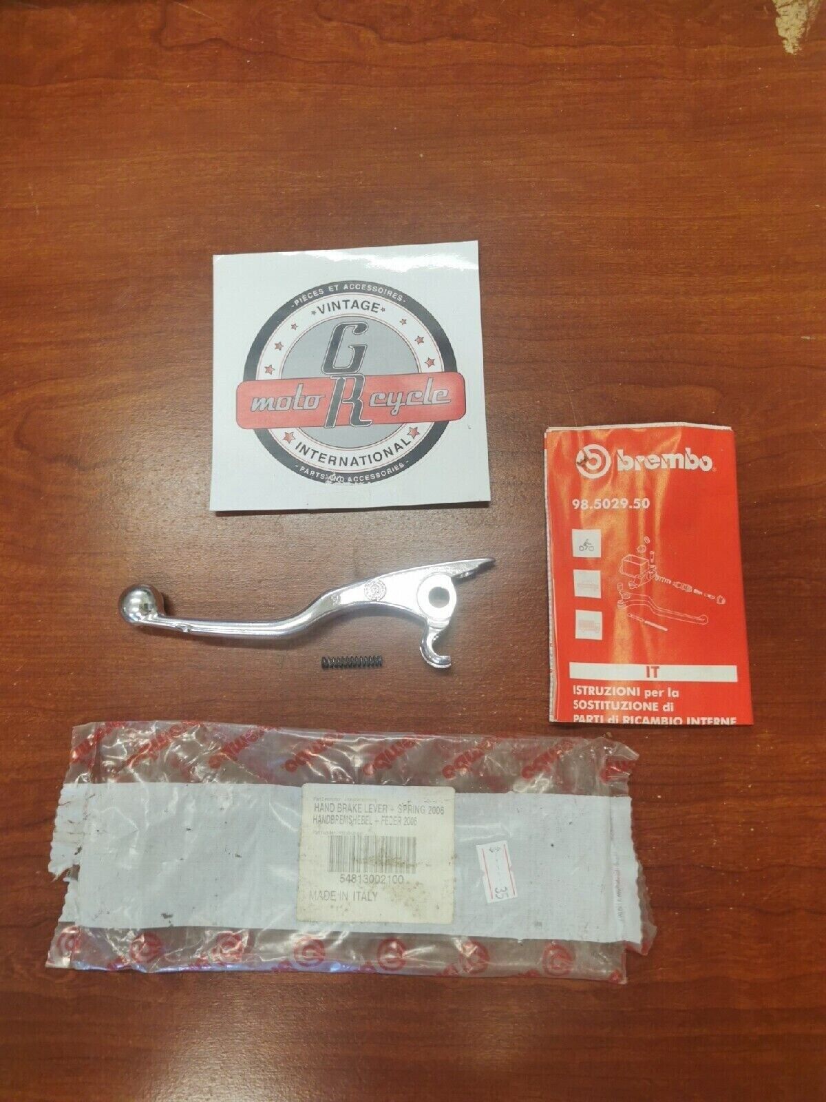 NOS KTM 125SX 200XC 250EX HAND BRAKE LEVER &SPRING 2006 54813002100 KT3