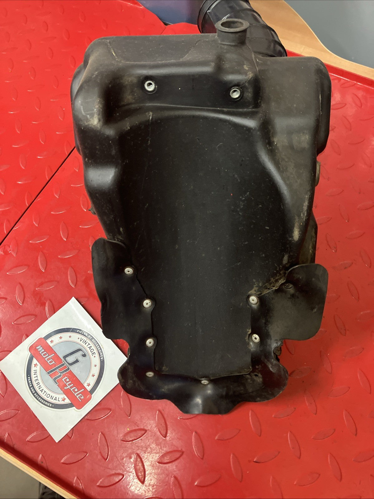 Honda CR250R 1984 Airbox air box cleaner filter housing boot connecting tube 2