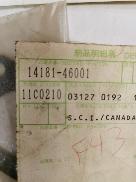 NOS SUZUKI RM80 RM60 1977 - 1983 EXHAUST GASKET 14181-46001-H17 S26