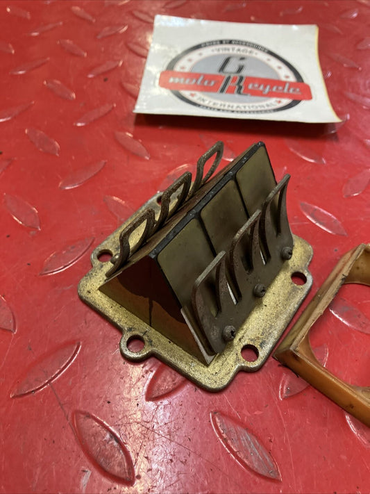 Kawasaki KDX200 1987 reed valve block cage 1983 1984 1985 1986