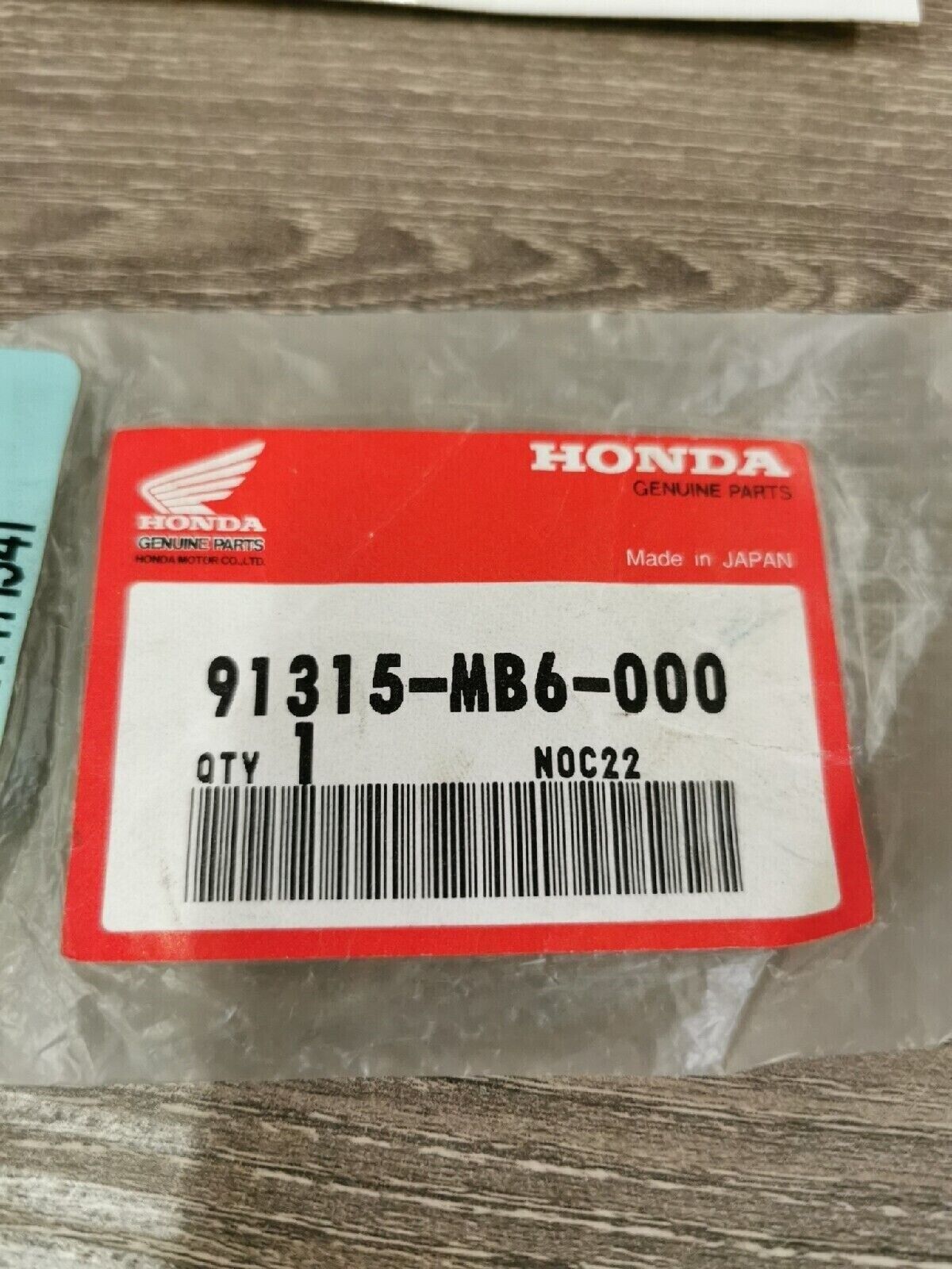 NOS HONDA VF1000R 1984 - 1986 SEAL B WATER PIPE 91315-MB6-000 H46