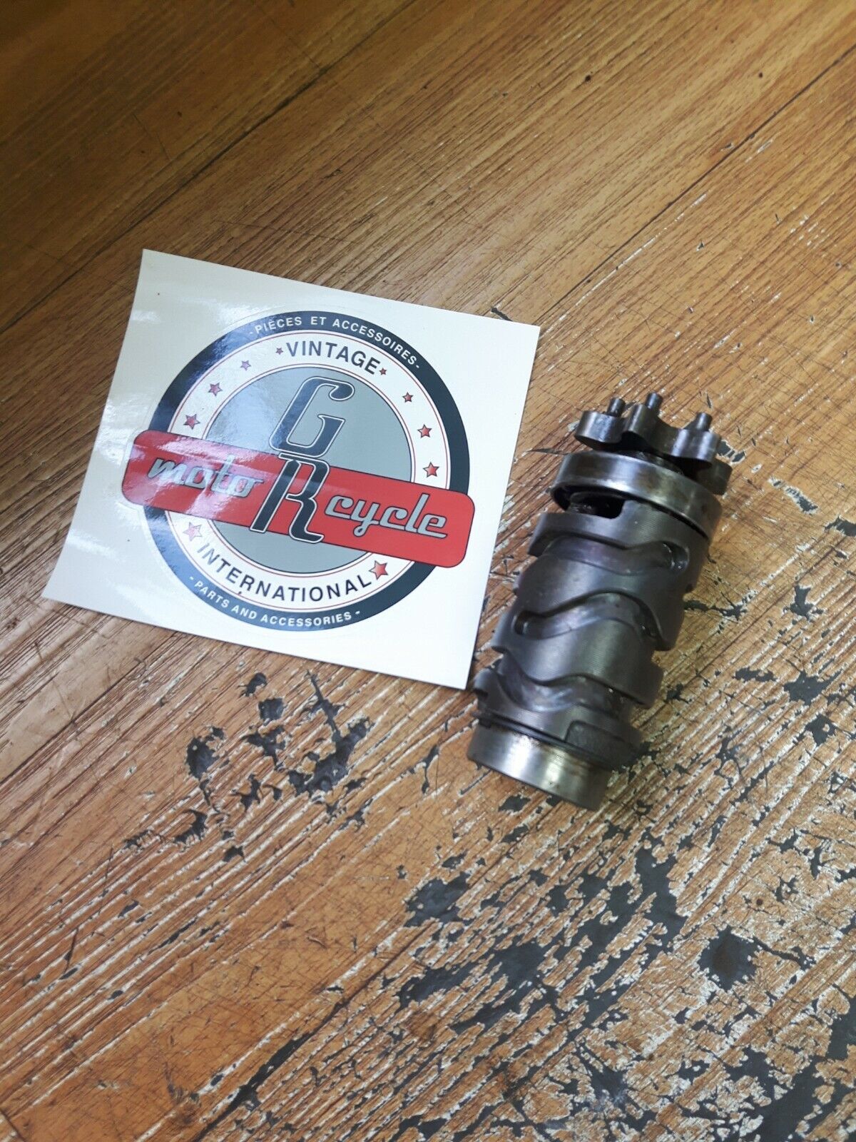 Yamaha YZ125 1986 transmission shift cam gearshift gear drum 1986 - 1990 87 89