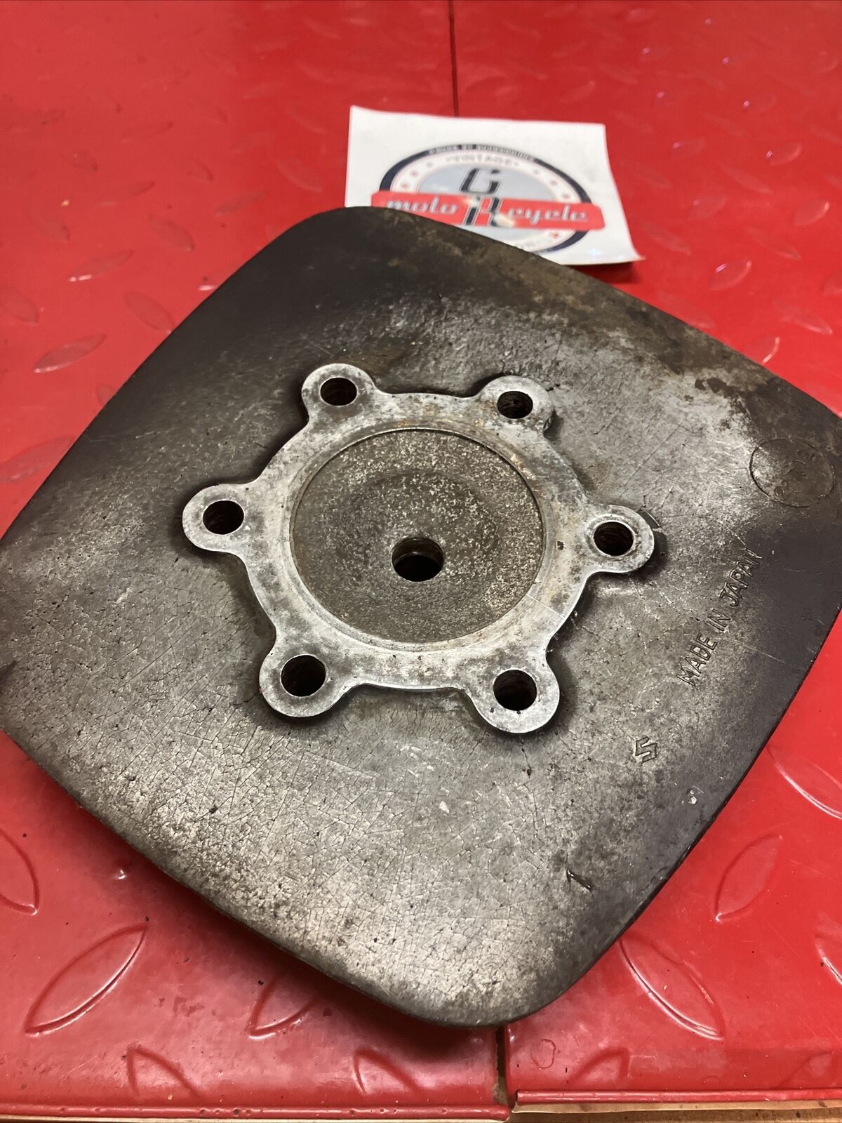 Suzuki TS125 1977 cylinder head jug barrel cover