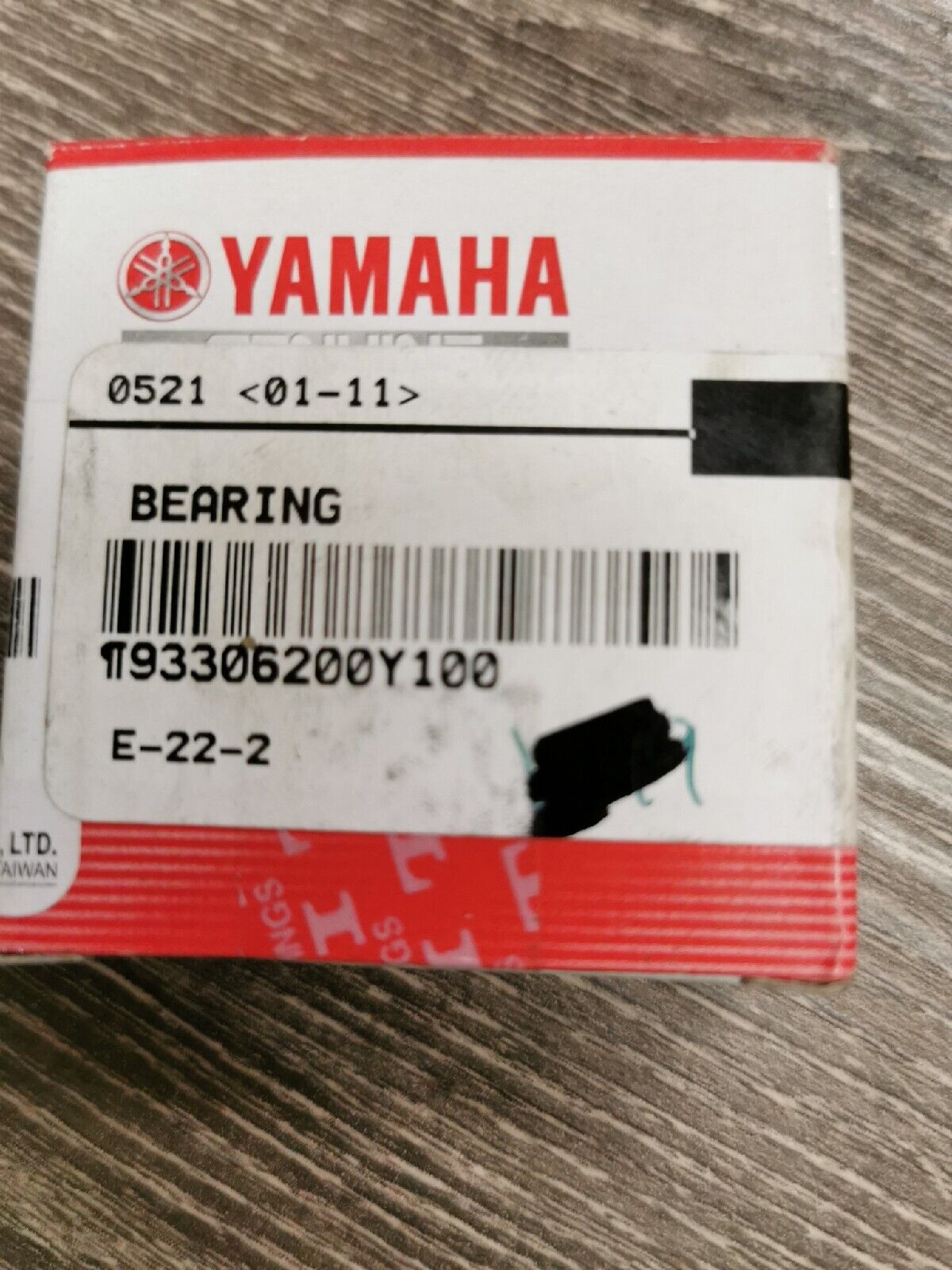 NOS YAMAHA YW50 2003 - 2019 BEARING 93306-200Y1-00 Y54