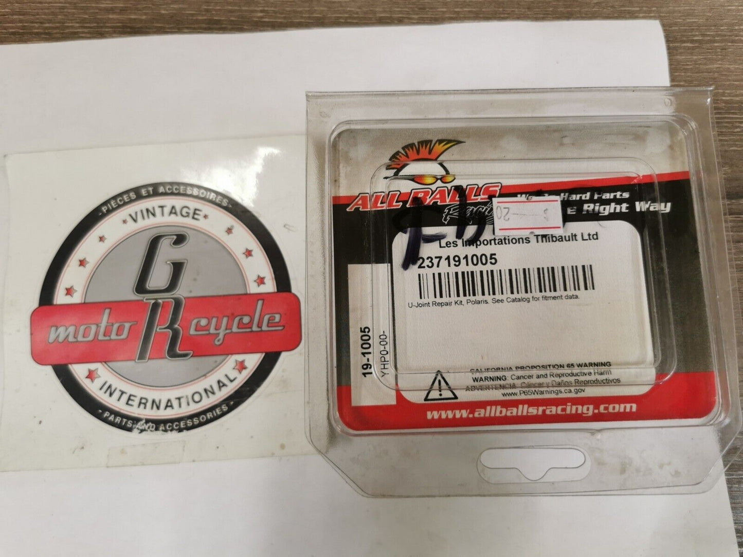 NOS ALL BALLS Polaris Magnum Ranger Sportsman 700 U-JOINT KIT 19-1005 J52
