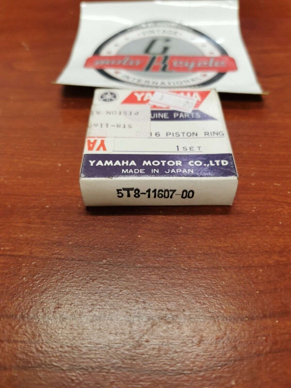 NOS Yamaha 1976 - 1980 YZ80 PISTON RING SET 4TH 5T8-11607-00-00 Y93