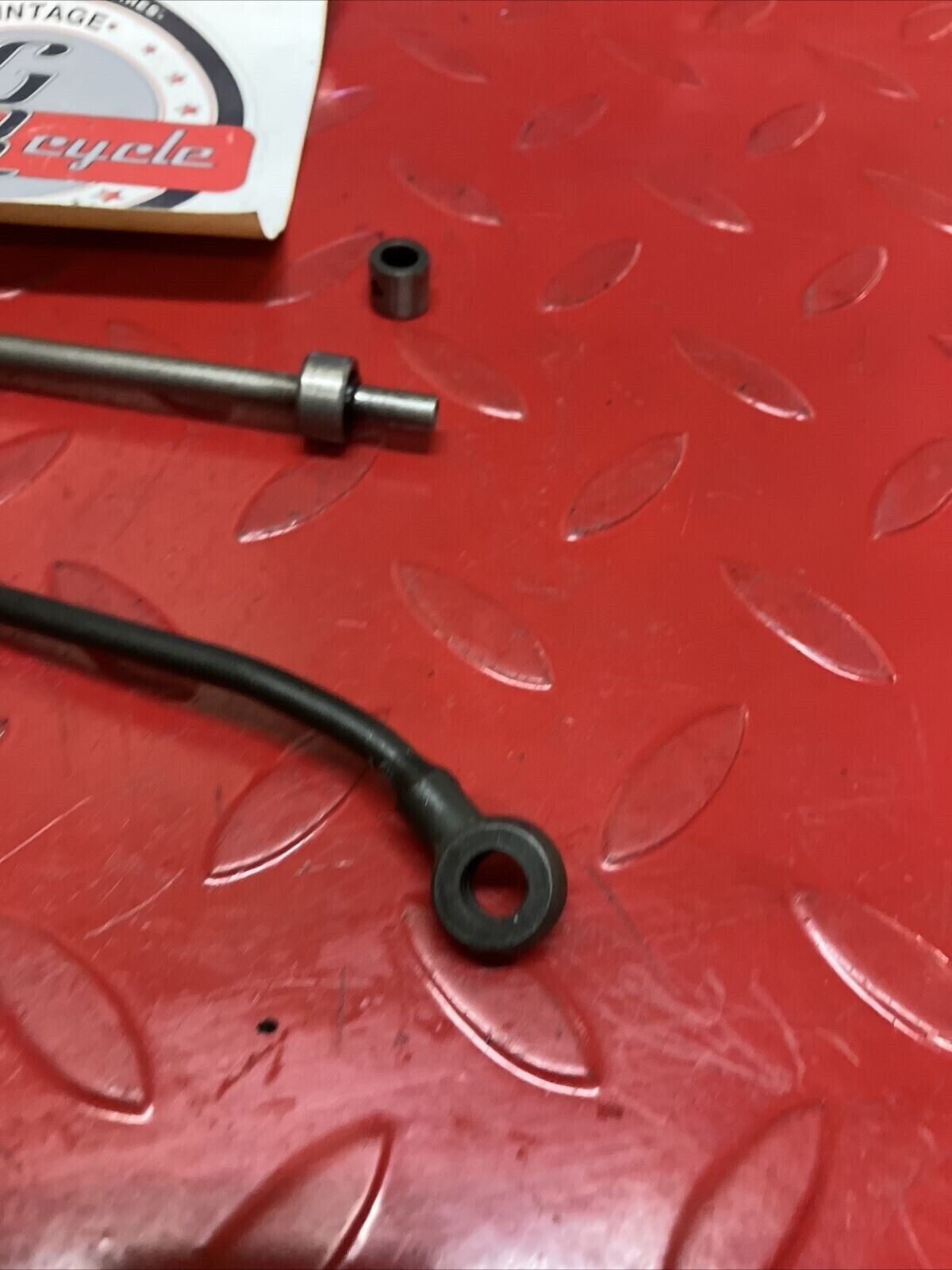 Honda XL350R 1984 oil line pipe passage oil draw