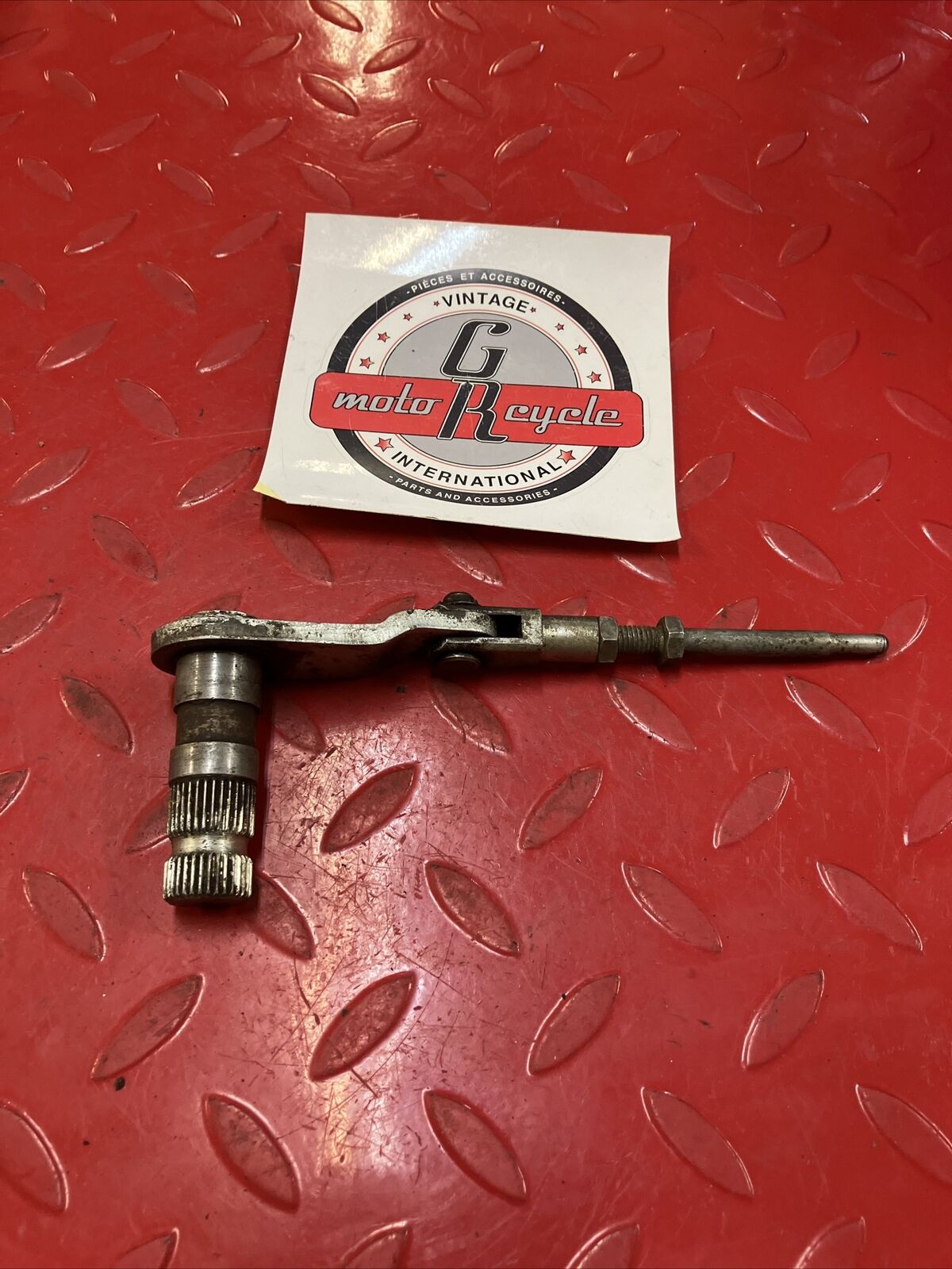 Yamaha RD400 1977 brake pedal shaft joint rod 1976