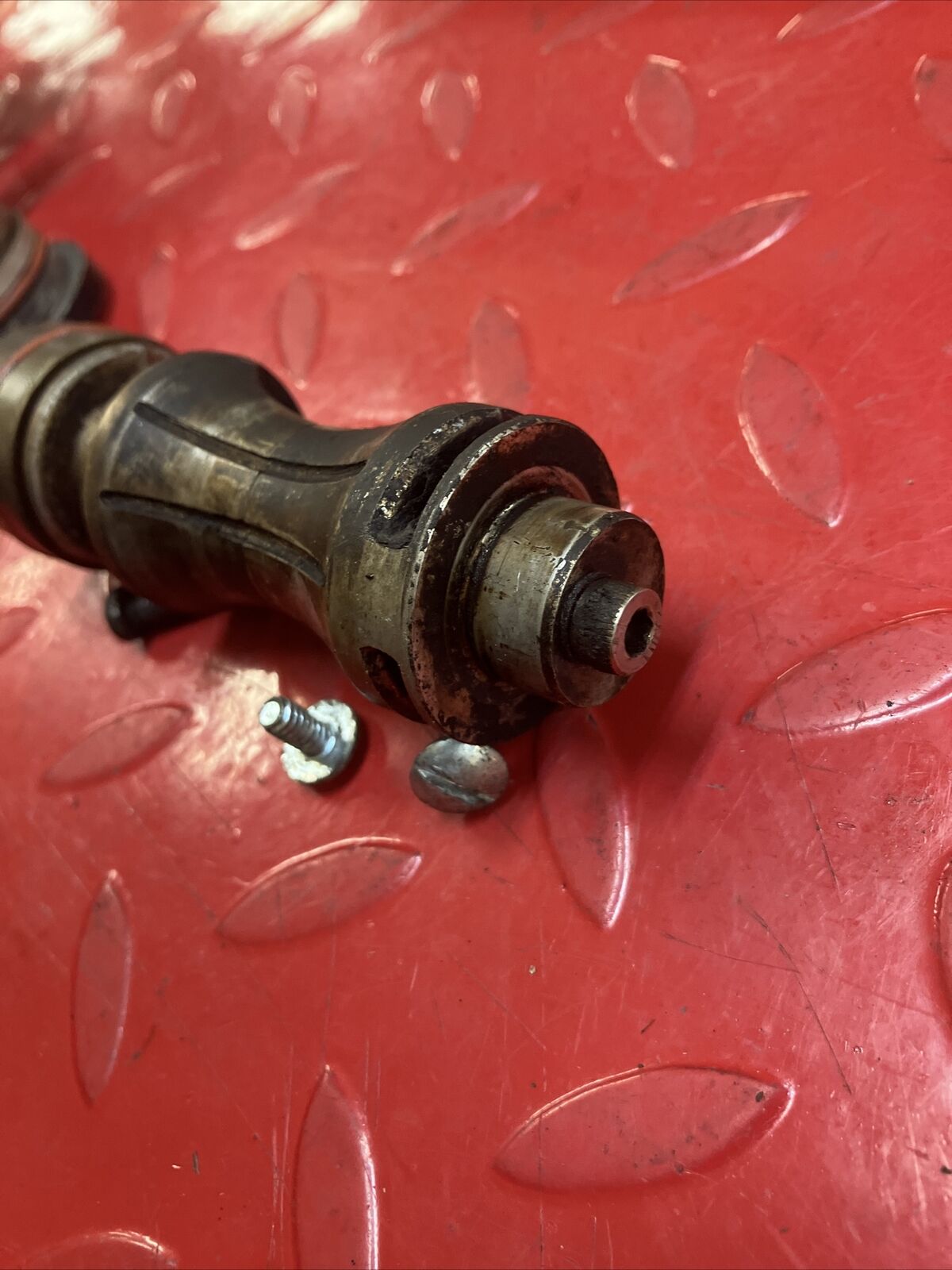 Yamaha DT200 1984 cylinder exhaust power valve cover assembly