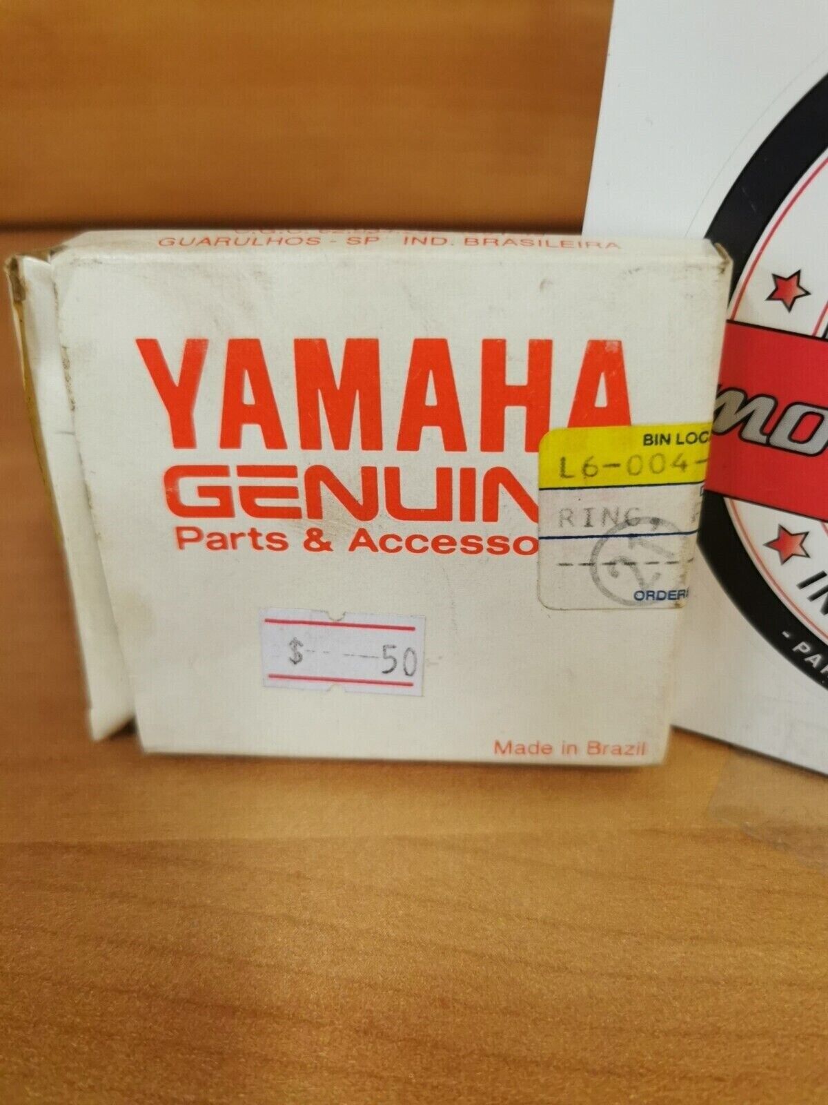 NOS YAMAHA RT180 1990 - 1998 PISTON RING SET 3V9-E1611-10-00 Y48