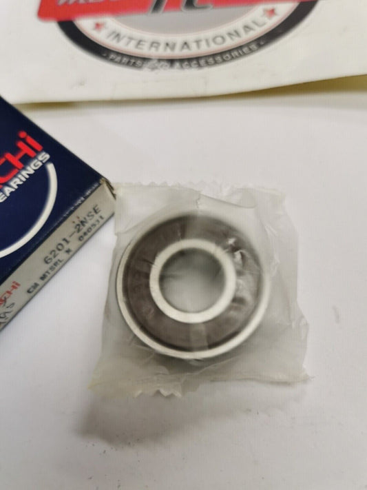 NOS NACHI Brand Sealed Ball Bearings 6201-2NSE J18