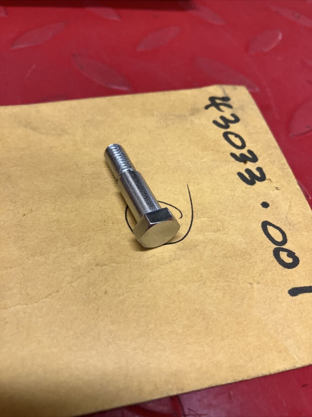 NOS KAWASAKI LEVER FITTING BOLT 43033-001 K19