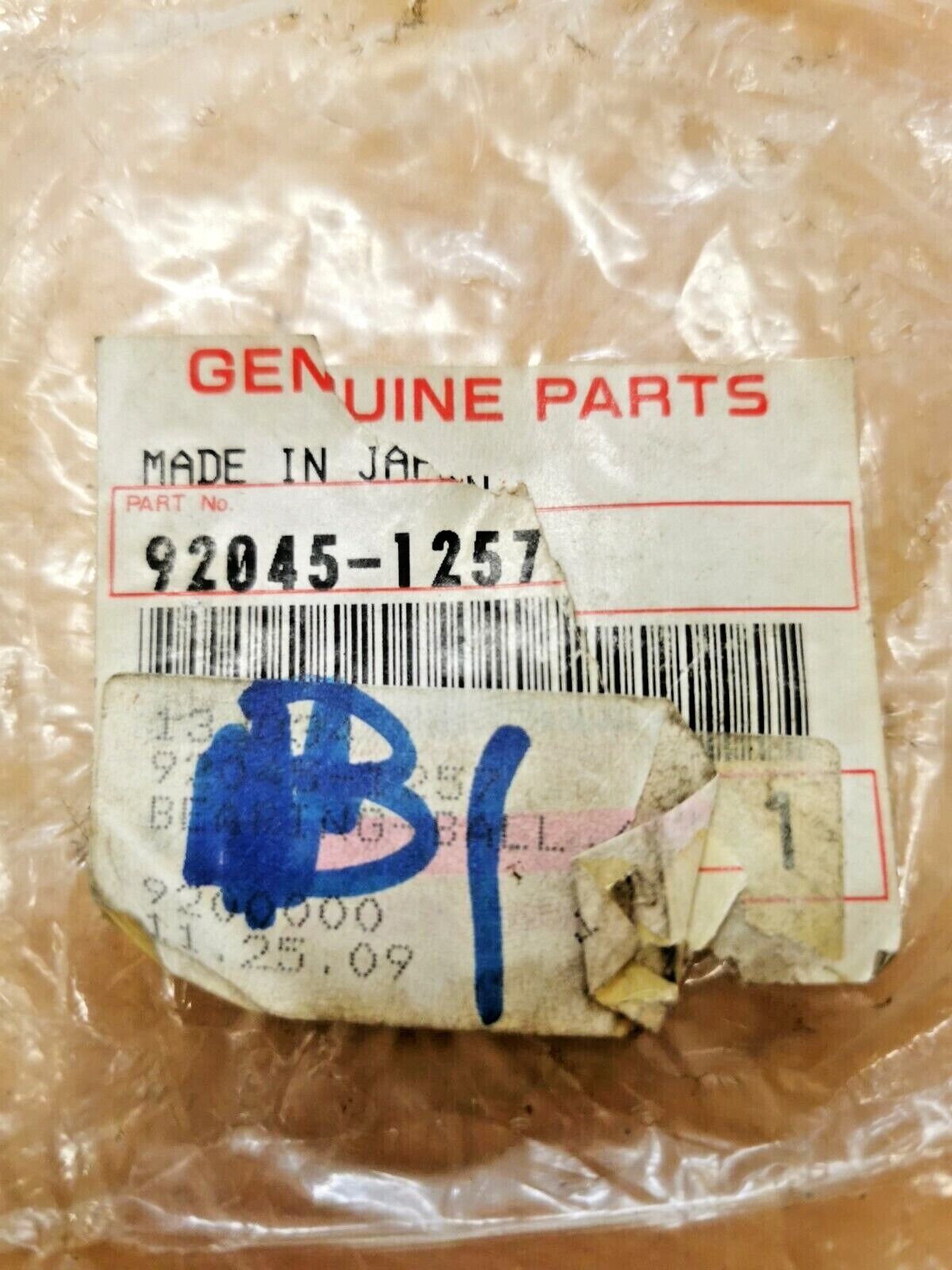 NOS KAWASAKI KLF400 KVF400 1993 - 2001 BEARING BALL 92045-1257 K7